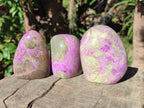 Polished Stichtite Standing Display Pieces x 6 From Barberton, South Africa - Toprock Gemstones and Minerals 