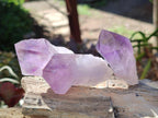 Natural Jacaranda Amethyst Single Crystals x 35 From Mumbwa, Zambia - Toprock Gemstones and Minerals 