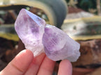 Natural Jacaranda Amethyst Single Crystals x 35 From Mumbwa, Zambia - Toprock Gemstones and Minerals 