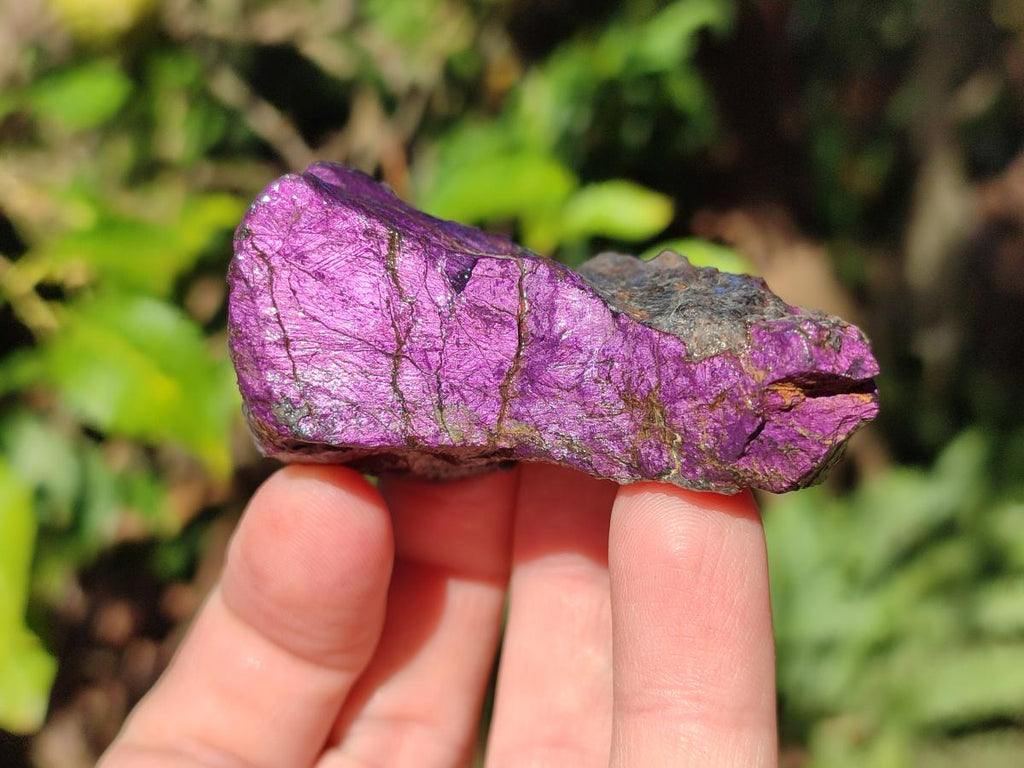 Natural Metallic Cobbed Purpurite Specimens x 18 From Erongo, Namibia - Toprock Gemstones and Minerals 
