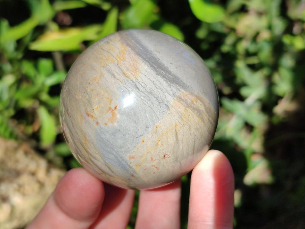 Polished Polychrome Jasper Spheres x 4 From NW Coast, Madagascar - Toprock Gemstones and Minerals 