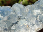 Natural Blue Celestite Specimens x 2 From Sakoany, Madagascar - Toprock Gemstones and Minerals 