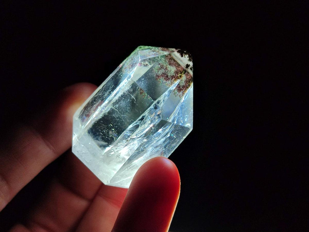 Polished Mixed Quartz Crystals with Inclusions x 12 From Madagascar - Toprock Gemstones and Minerals 