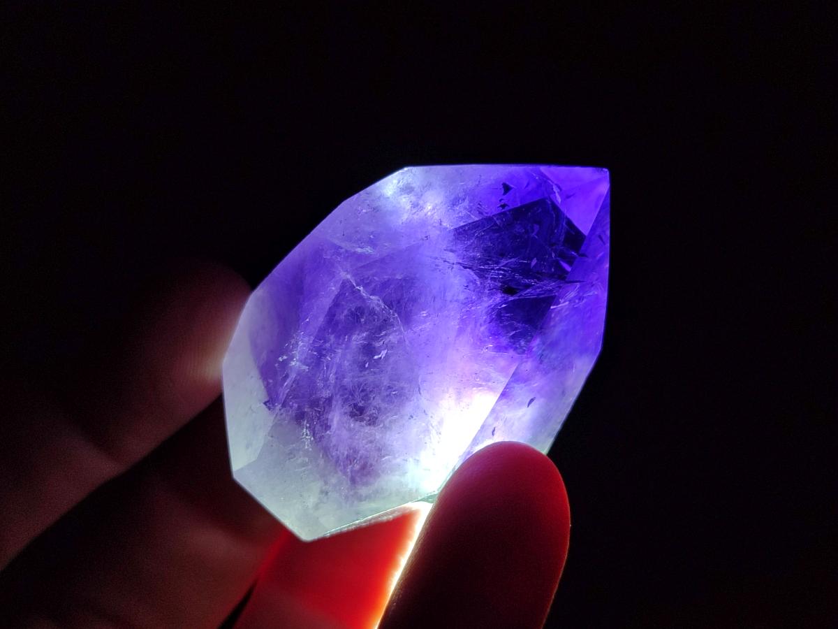 Polished Mixed Quartz Crystals with Inclusions x 12 From Madagascar - Toprock Gemstones and Minerals 