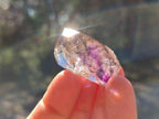 Polished Mixed Quartz Crystals with Inclusions x 12 From Madagascar - Toprock Gemstones and Minerals 