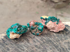 Natural Dioptase on Dolomite Specimens x 16 From Likasi, Congo - Toprock Gemstones and Minerals 