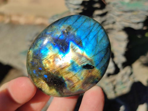 Polished Mixed Multi Mineral Galets x 12 From Madagascar - Toprock Gemstones and Minerals 
