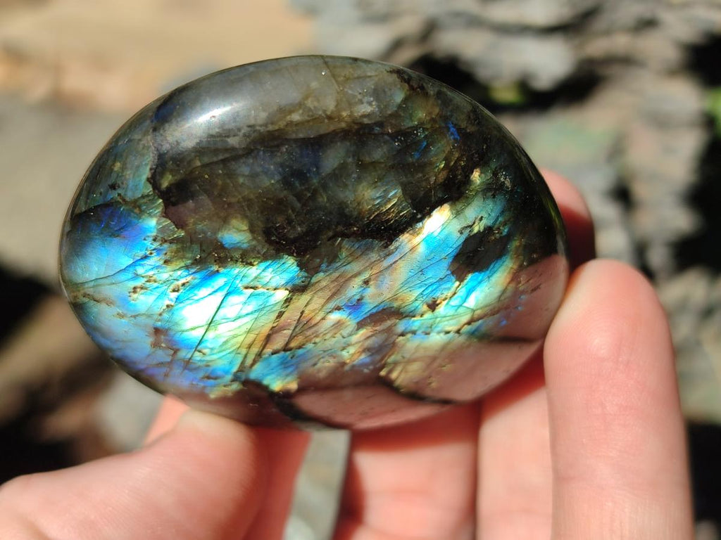 Polished Mixed Multi Mineral Galets x 12 From Madagascar - Toprock Gemstones and Minerals 