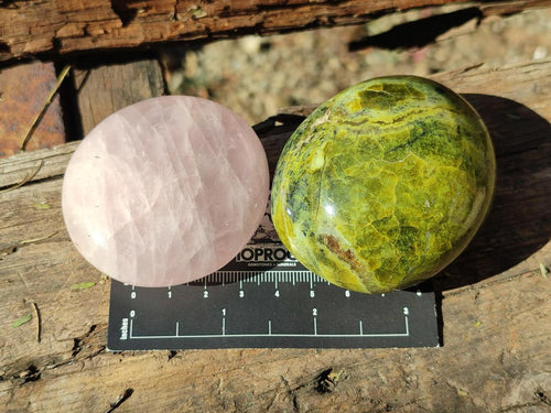 Polished Mixed Multi Mineral Galets x 12 From Madagascar - Toprock Gemstones and Minerals 