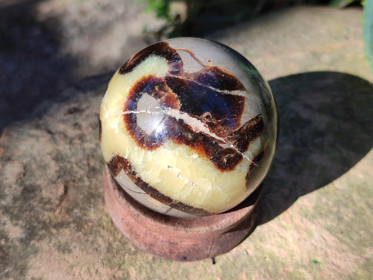 Polished Septerye Spheres x 6 From Mahajanga, Madagascar - Toprock Gemstones and Minerals 