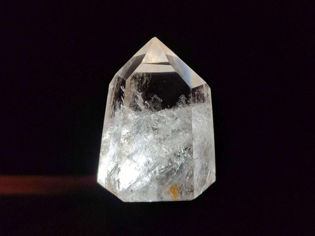 Polished Smokey Window Quartz Crystals x 12 From Madagascar - Toprock Gemstones and Minerals 