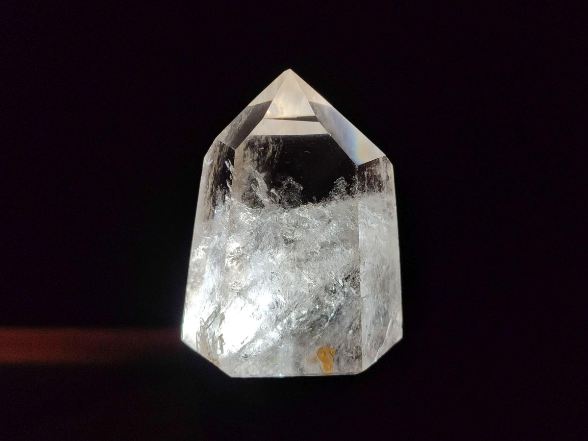 Polished Smokey Window Quartz Crystals x 12 From Madagascar - Toprock Gemstones and Minerals 