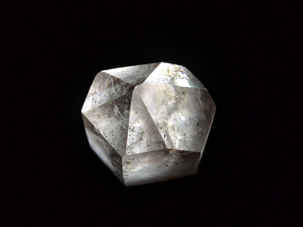 Polished Smokey Window Quartz Crystals x 12 From Madagascar - Toprock Gemstones and Minerals 