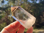 Polished Smokey Window Quartz Crystals x 12 From Madagascar - Toprock Gemstones and Minerals 