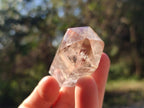 Polished Smokey Window Quartz Crystals x 12 From Madagascar - Toprock Gemstones and Minerals 