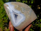 Polished Large Blue Lace Agate Free Form x 1 From Nsanje, Malawi - Toprock Gemstones and Minerals 
