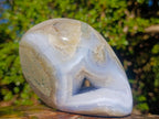 Polished Large Blue Lace Agate Free Form x 1 From Nsanje, Malawi - Toprock Gemstones and Minerals 