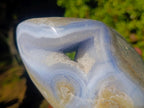Polished Large Blue Lace Agate Free Form x 1 From Nsanje, Malawi - Toprock Gemstones and Minerals 