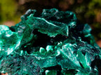 Natural Cabinet Silky Malachite Specimens x 2 From Kasompe, Congo - Toprock Gemstones and Minerals 