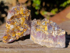 Natural Rare Amethyst Asylum Quartz Clusters x 35 From Luena, Congo - Toprock Gemstones and Minerals 