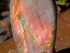 Polished Large Labradorite Standing Display Piece x 1 From Madagascar - Toprock Gemstones and Minerals 