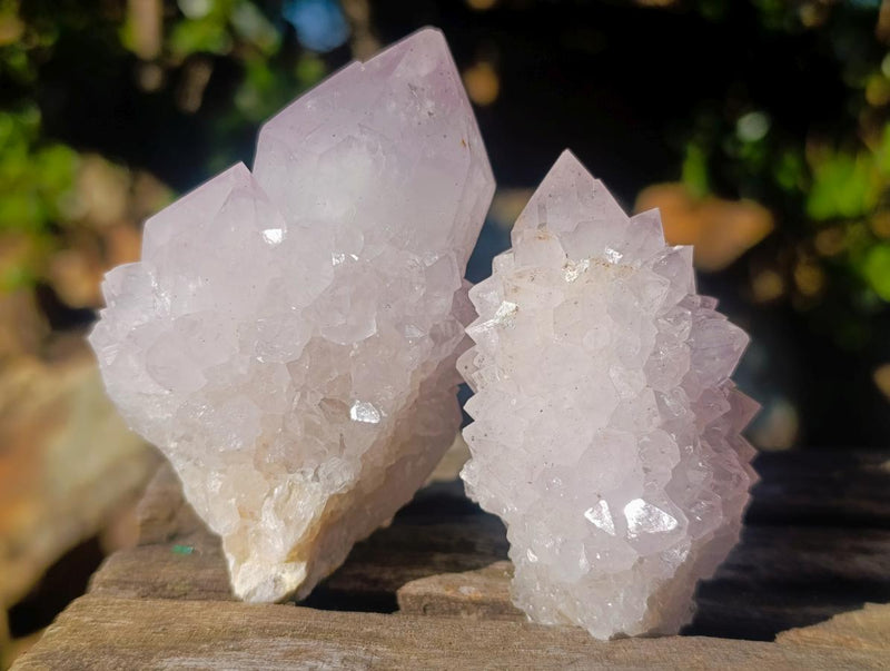 Natural Spirit Amethyst Clusters x 6 From Boekenhouthoek, South Africa - Toprock Gemstones and Minerals 