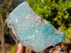 Polished On One Side Mtorolite Chrysoprase Specimens x 3 From Mutorashanga, Zimbabwe - Toprock Gemstones and Minerals 