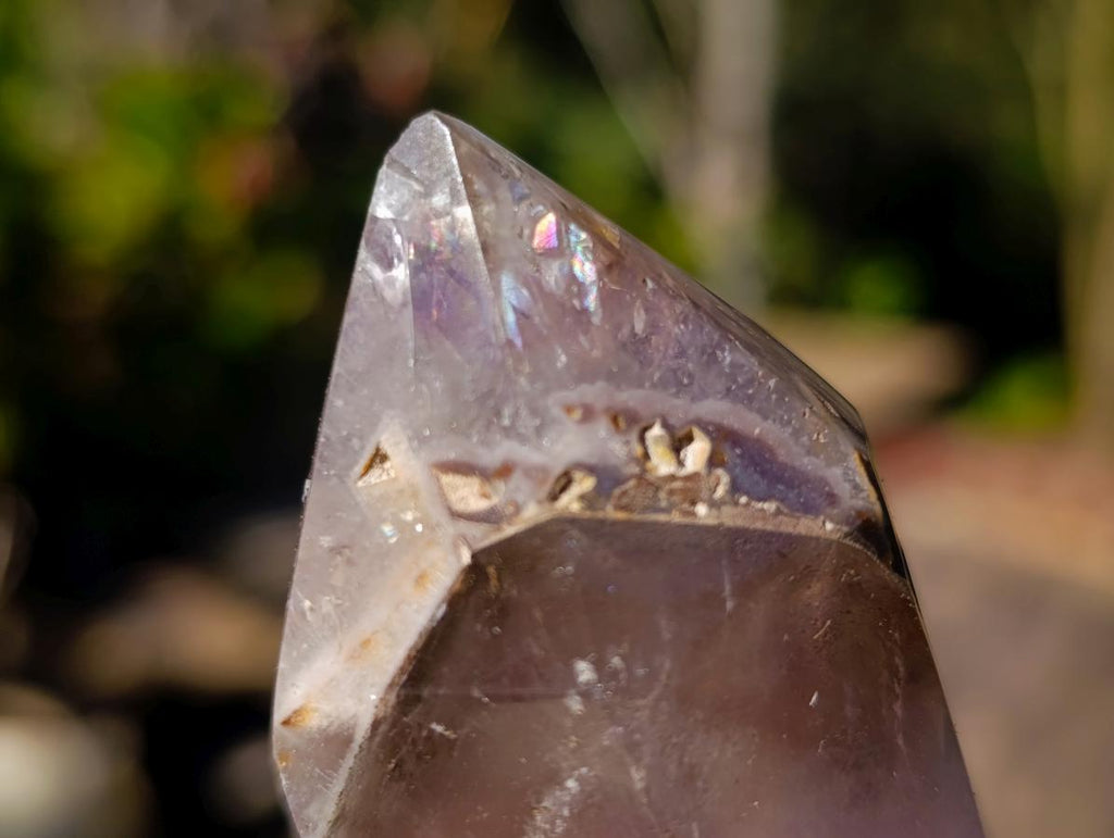 Polished Chevron Amethyst Display Crystals x 6 From Madagascar - Toprock Gemstones and Minerals 