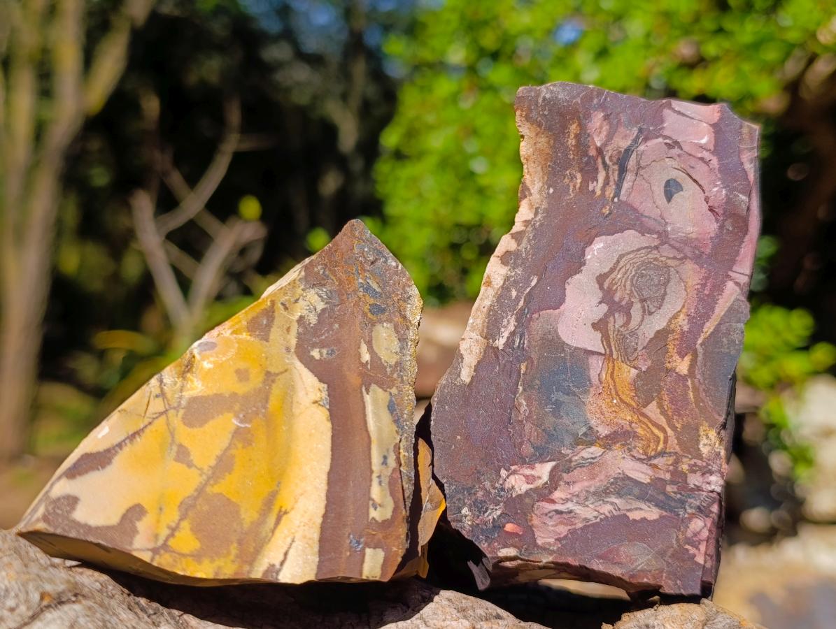 Natural Nguni Jasper Cobbed Specimens x 12 From Northern Cape, South Africa - Toprock Gemstones and Minerals 