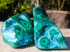 Polished Malacolla Free Forms x 4 From Kulukuluku, Congo - Toprock Gemstones and Minerals 