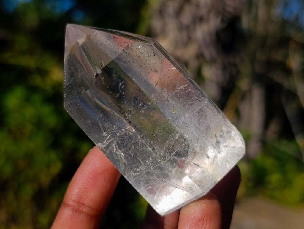 Polished Clear Quartz Display Crystals x 6 From Madagascar - Toprock Gemstones and Minerals 