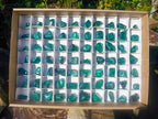 Polished Flower Banded Malachite Free Forms x 70 From Congo - Toprock Gemstones and Minerals 
