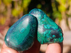 Polished Flower Banded Malachite Free Forms x 70 From Congo - Toprock Gemstones and Minerals 
