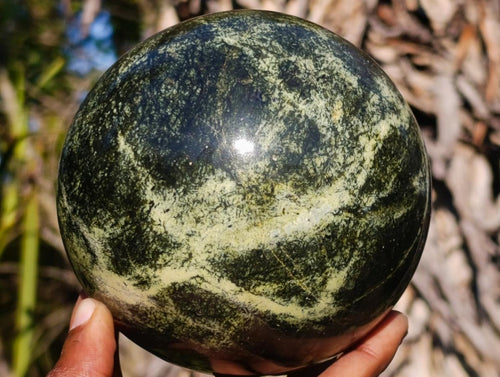 Polished Large Leopard Stone Sphere x 1 From Zimbabwe - Toprock Gemstones and Minerals 