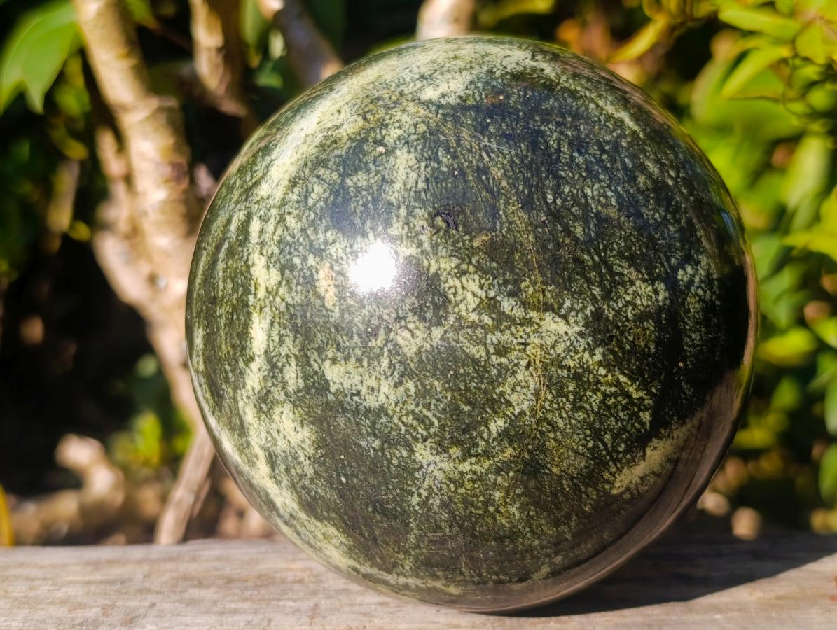Polished Large Leopard Stone Sphere x 1 From Zimbabwe - Toprock Gemstones and Minerals 