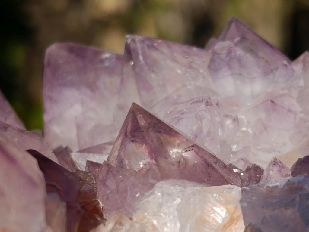 Natural Spirit Amethyst Clusters x 2 From Boekenhouthoek, South Africa - Toprock Gemstones and Minerals 