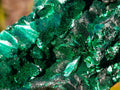 Natural Silky Malachite Specimens x 6 From Kasompe, Congo