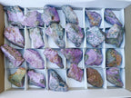 Natural Cobbed Stichtite Specimens x 24 From Barberton, South Africa - Toprock Gemstones and Minerals 