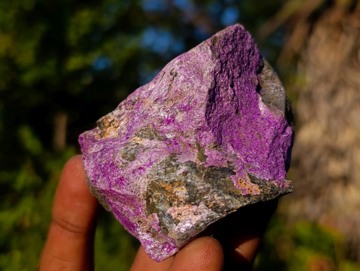 Natural Cobbed Stichtite Specimens x 24 From Barberton, South Africa - Toprock Gemstones and Minerals 