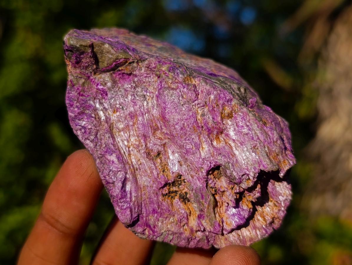 Natural Cobbed Stichtite Specimens x 24 From Barberton, South Africa - Toprock Gemstones and Minerals 