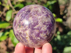 Polished Lepidolite Spheres x 4 From Ambatondrazaka, Madagascar - Toprock Gemstones and Minerals 