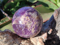 Polished Lepidolite Spheres x 4 From Ambatondrazaka, Madagascar - Toprock Gemstones and Minerals 