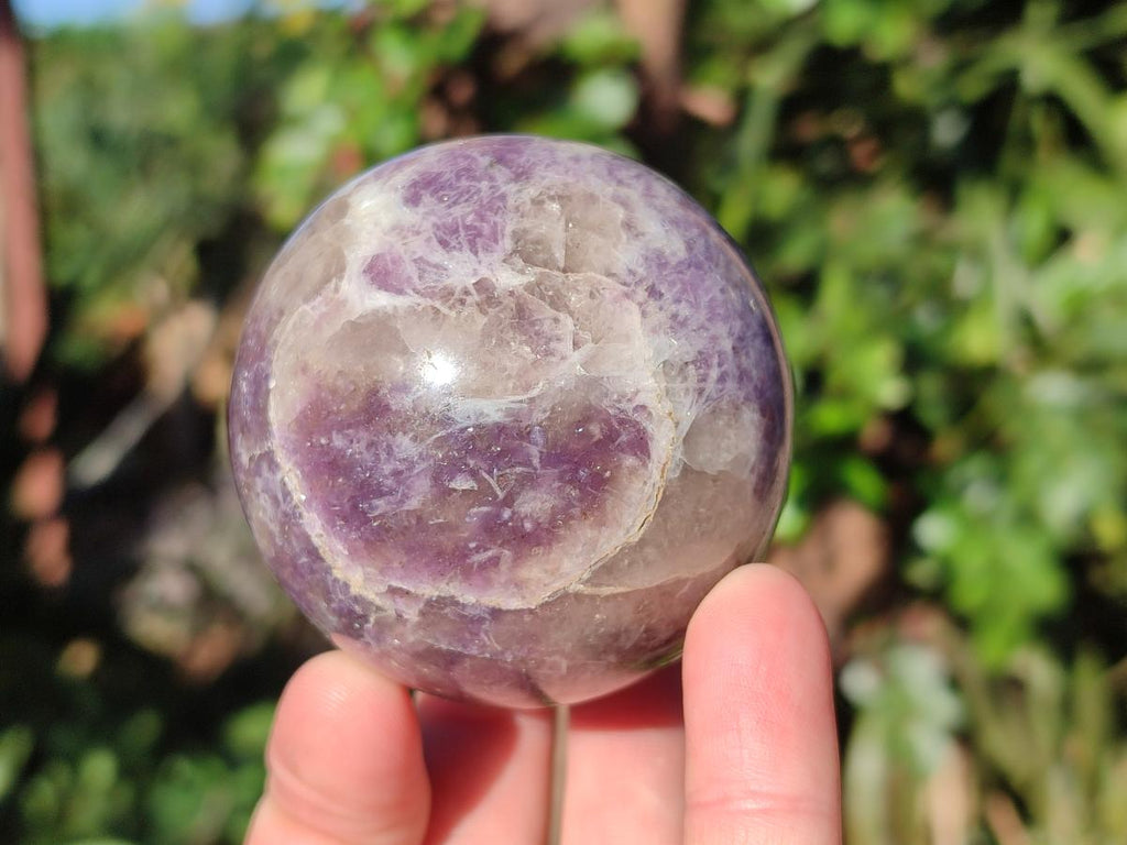 Polished Lepidolite Spheres x 4 From Ambatondrazaka, Madagascar - Toprock Gemstones and Minerals 