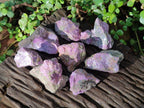 Natural Cobbed Stichtite Specimens x 12 From Barberton, South Africa - Toprock Gemstones and Minerals 