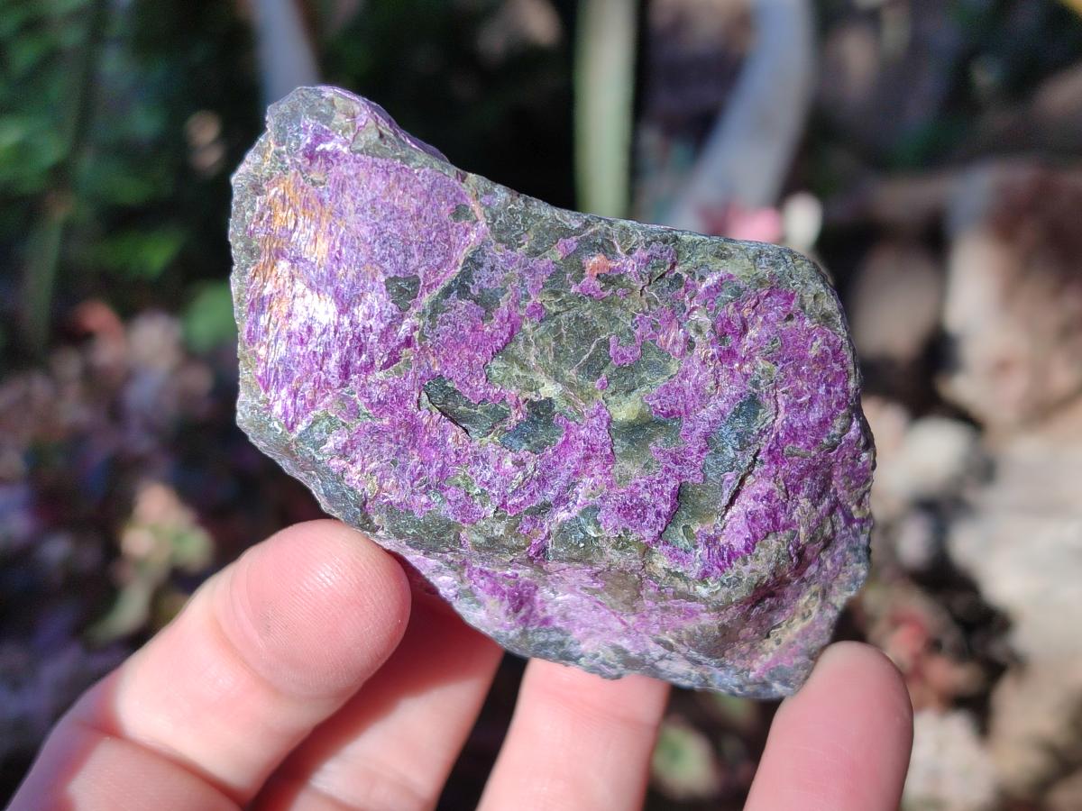 Natural Cobbed Stichtite Specimens x 12 From Barberton, South Africa - Toprock Gemstones and Minerals 