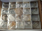 Polished Clear and Smokey Quartz Display Crystals x 20 From Madagascar - Toprock Gemstones and Minerals 