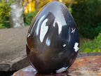 Polished Snow Orca Agate Standing Display Pieces x 2 From West Coast, Madagascar - Toprock Gemstones and Minerals 
