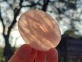 Polished Gemmy Rose Quartz Palm Stones x 24 From Madagascar - Toprock Gemstones and Minerals 