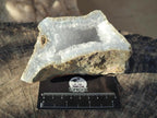 Natural Blue Lace Agate Geode Specimens x 3 From Nsanje, Malawi - Toprock Gemstones and Minerals 