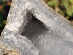 Natural Blue Lace Agate Geode Specimens x 3 From Nsanje, Malawi - Toprock Gemstones and Minerals 